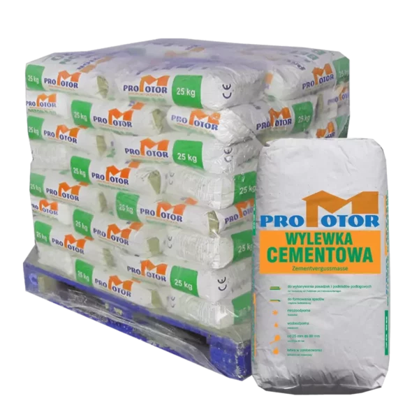 Zement Ausgleichmasse Promotor