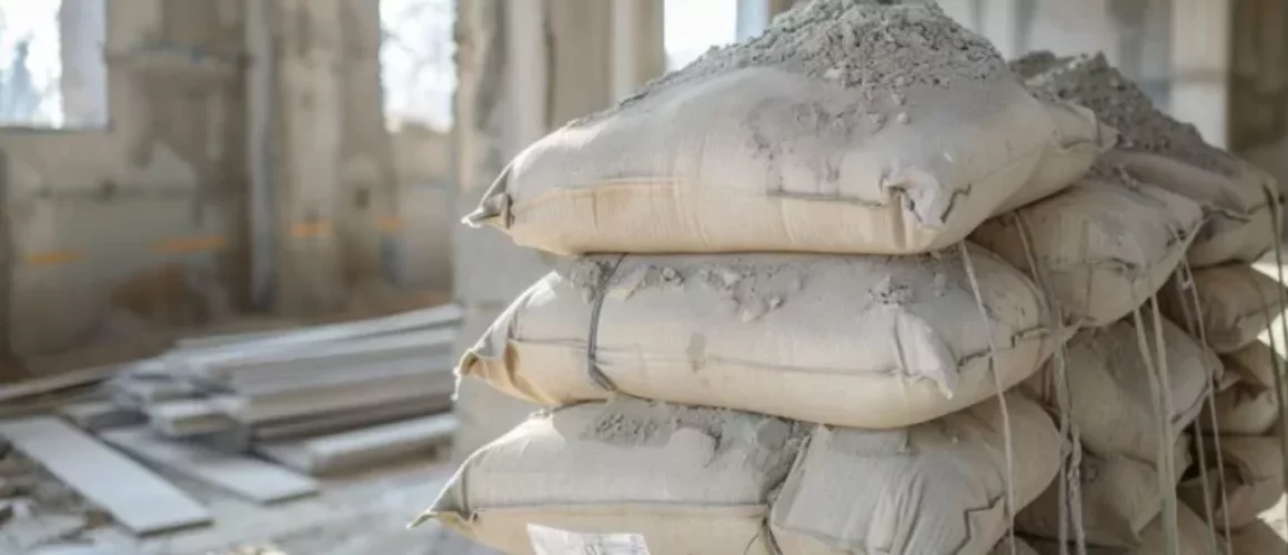 Fertigbeton im Sack lagern, um seine Eigenschaften zu bewahren